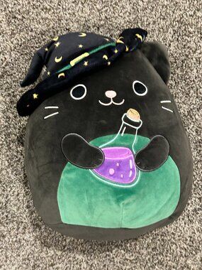 Squishmallow Wizard Cat 12in Plush Toy